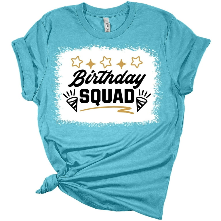 Birthday girl and hotsell birthday squad shirts