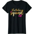 thumbnail image 1 of Birthday Squad Party Funny Pink Shoe Group Family Friends T-Shirt, 1 of 4