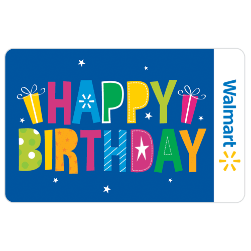 Walmart clearance gift card