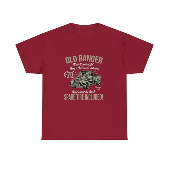 Birthday T-Shirt Vintage Old Banger 70 Years Old T-Shirt