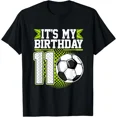 thumbnail image 1 of Birthday Tees 11 Soccer Its My 11th Birthday Soccer T-Shirt, 1 of 2