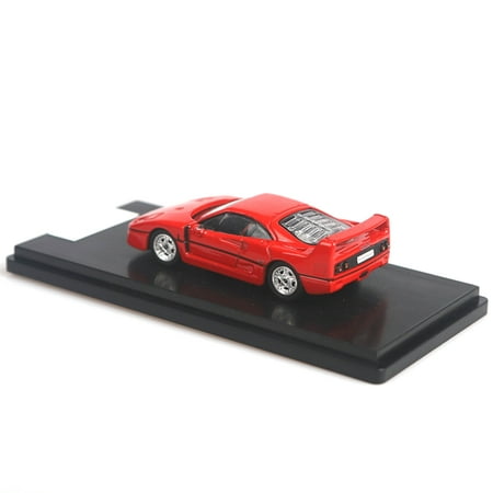 Birthday Treat for Ferrari F40 Red Alloy Model Car for Auto-Loving Friends