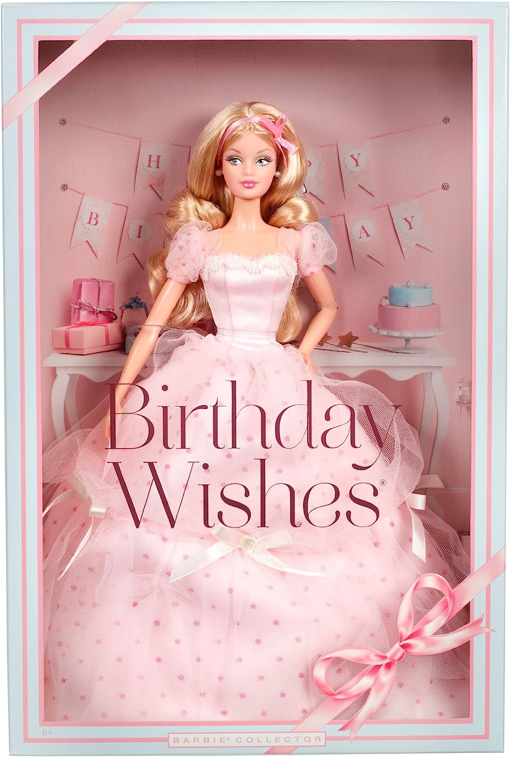 Birthday Wishes Barbie Doll 2012 Mattel Pink Label X9189