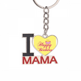 thumbnail image 1 of Birthday Wishes English Blessing Keychain Metal Keyring Holder Love MAMA Mother, 1 of 3