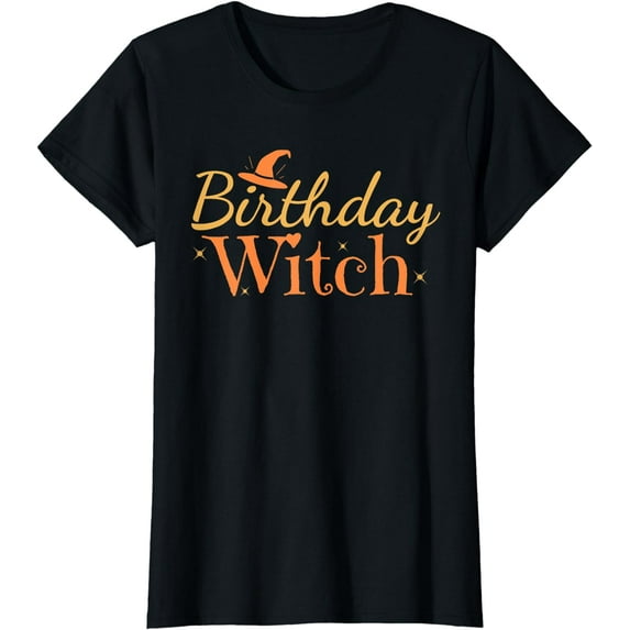 Birthday Witch Funny Halloween Shirt