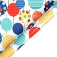 thumbnail image 1 of Birthday Wrapping Paper Roll,Reversible Birthday Wrapping Paper,Gift Wrapping Paper,Mini Roll,17 Inch X 10 Feet,Colorful Design for Birthday,Holiday,Party(Style J), 1 of 5