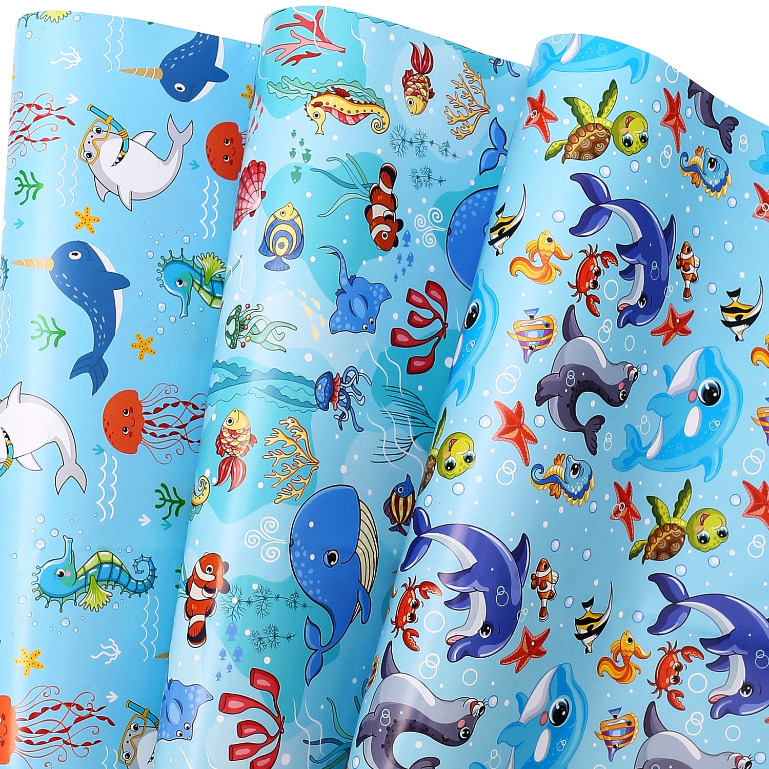 Sea Babies Gift Wrap Wrapping Paper 15ft Roll 