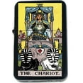 thumbnail image 1 of Birthday Zodiac Signs, Horoscope Symbols, Astrology Icons Collection Gifts Infinity Black Matt Windproof Lighters! (The Chariot), 1 of 2