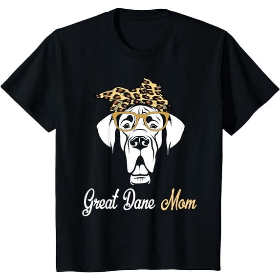 Birthday and Mother's day Gift-Great Dane Mom T-Shirt