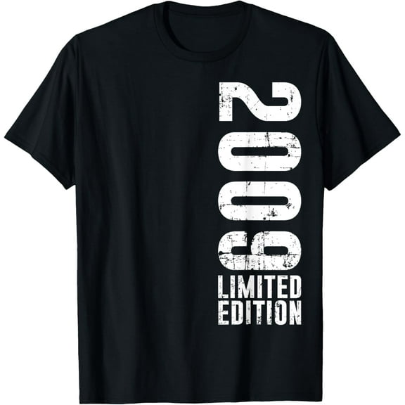 Birthday design limited edition and vintage 2009 T-Shirt
