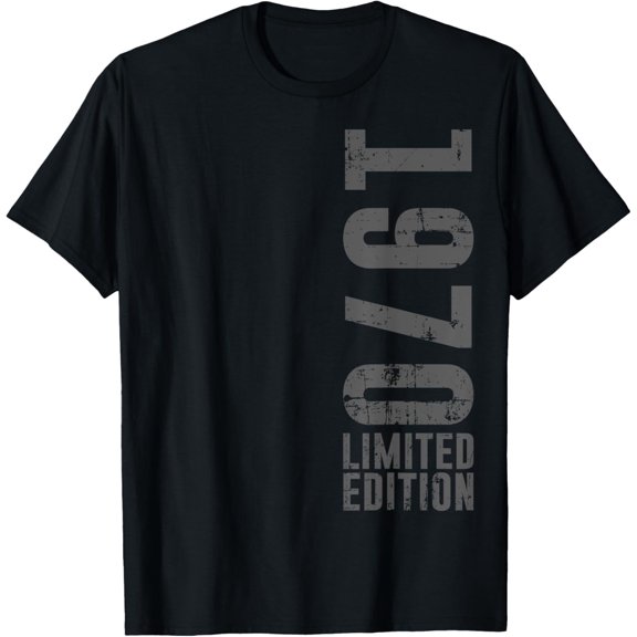 Birthday design limited edition and vintage, born in 1970 T-Shirt