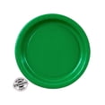 thumbnail image 1 of BirthdayExpress Green 7" Paper Cake Plates (8 Pack), 1 of 2