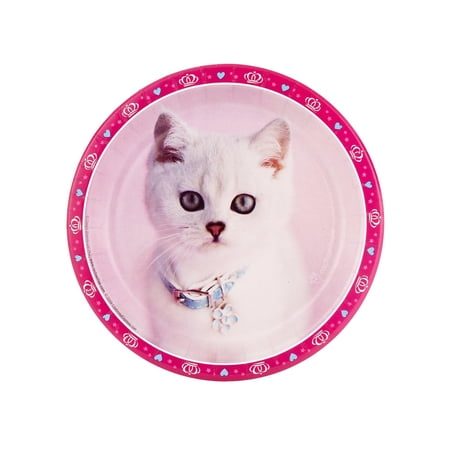 rachaelhale Glamour Cats Dessert Plates, 8pk