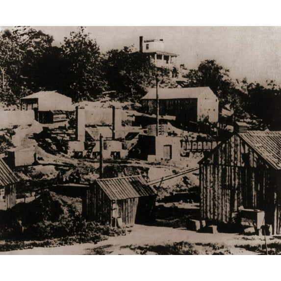 Birthplace Of Standard Oil At Walworth Run History (24 x 18)