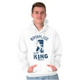 thumbnail image 1 of Birthplace Of The King Mississippi Unisex Plus Fleece Graphic Hoodie Brisco Brands 5X, 1 of 5