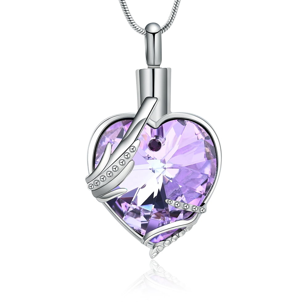 Always In My Heart Memorial Ashes Necklace | Cremation Ash