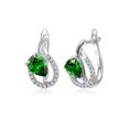 thumbnail image 1 of Birthstone Earrings for Women, Dangle Drop Earrings 925 Silver Teardrop Latch Back Dainty Jewelry Anniversary Birthday Gifts for Her Wife Mom, 1 of 9
