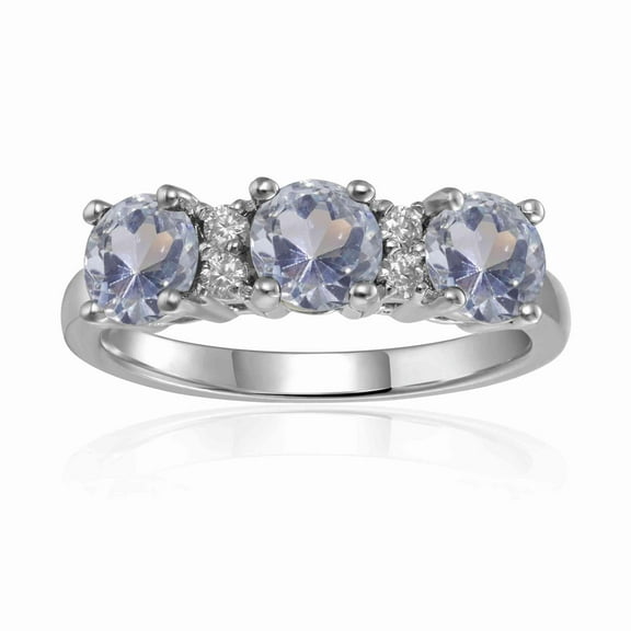 Birthstone Heart Ring Amethyst Peridot Garnet Aquarmarine Created Ruby Emerald Sapphire Alexandrite 925 Sterling Silver Heart Shaped Ring (Size 5, 6, 7, 8)