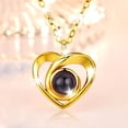 thumbnail image 1 of Birthstone Necklaces for Women, Love Heart Pendant Necklace Chains Jewelry Gifts, Anniversary Birthday Gifts for Wife/Girlfriend/Her, 1 of 6