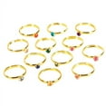 thumbnail image 1 of Birthstone Rings - 36 per pack, 1 of 3