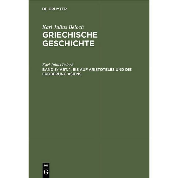 Bis Auf Aristoteles Und Die Eroberung Asiens, (Hardcover)