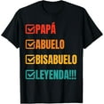 thumbnail image 1 of Bisabuelo Regalo Divertido y Anuncio, Bisabuelo Leyenda T-Shirt, 1 of 3