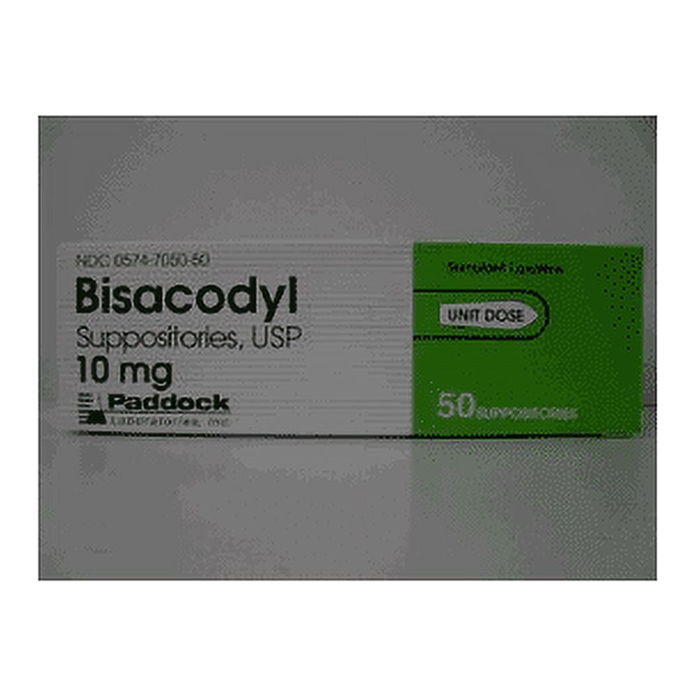 Bisacodyl Suppositories IP 10 Mg (Adult) (Leaflet Inside