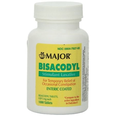 Bisacodyl Tablets 5 Mg 1000