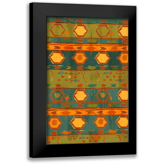 Biscardi, Nicholas 10x14 Black Modern Framed Museum Art Print Titled - Southwest Design III