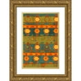 thumbnail image 1 of Biscardi, Nicholas 10x14 Gold Ornate Wood Framed with Double Matting Museum Art Print Titled - Southwest Design III, 1 of 4