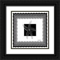thumbnail image 1 of Biscardi, Nicholas 15x15 Black Ornate Wood Framed with Double Matting Museum Art Print Titled - Bath Shells Square IV, 1 of 4