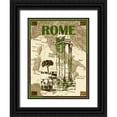thumbnail image 1 of Biscardi, Nicholas 15x18 Black Ornate Wood Framed with Double Matting Museum Art Print Titled - City Stops IV, 1 of 4