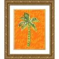 thumbnail image 1 of Biscardi, Nicholas 15x18 Gold Ornate Wood Framed with Double Matting Museum Art Print Titled - Cool Palm I, 1 of 4