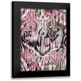thumbnail image 1 of Biscardi, Nicholas 19x24 Black Modern Framed Museum Art Print Titled - Rustic Ikat Border I, 1 of 5
