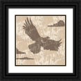 thumbnail image 1 of Biscardi, Nicholas 20x20 Black Ornate Wood Framed with Double Matting Museum Art Print Titled - Spirit Lodge I, 1 of 4