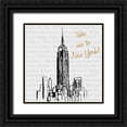 thumbnail image 1 of Biscardi, Nicholas 20x20 Black Ornate Wood Framed with Double Matting Museum Art Print Titled - Travel Pack I, 1 of 4