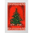 thumbnail image 1 of Biscardi, Nicholas 22x32 White Modern Wood Framed Museum Art Print Titled - Xmas Tree, 1 of 4