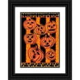 thumbnail image 1 of Biscardi, Nicholas 24x32 Black Ornate Wood Framed with Double Matting Museum Art Print Titled - Pumpkin Patch Pals I, 1 of 4