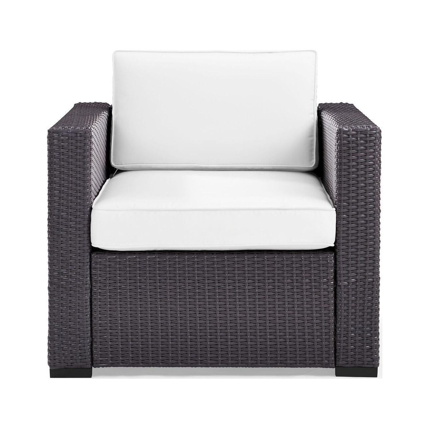 Biscayne Armchair With White Cushions - image 1 of 6