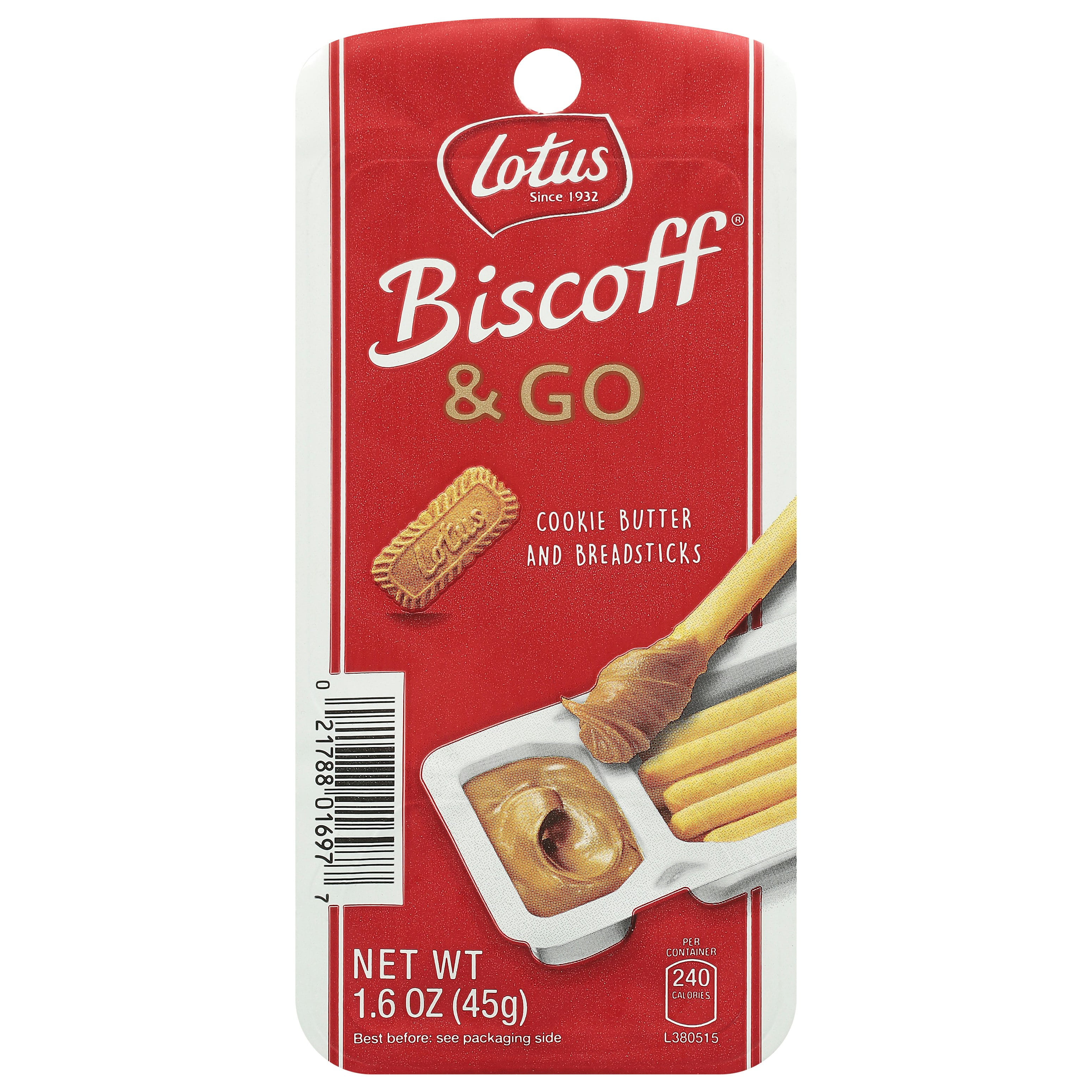 (Pack Of 24) Biscoff Cookie Butter Biscoff 'N Go 1.6 Oz