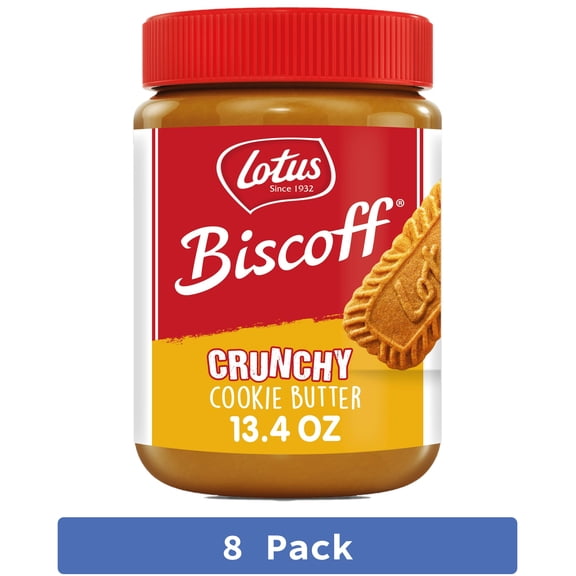 Biscoff Crunchy Spread 13.4 oz (Pack Of 8)