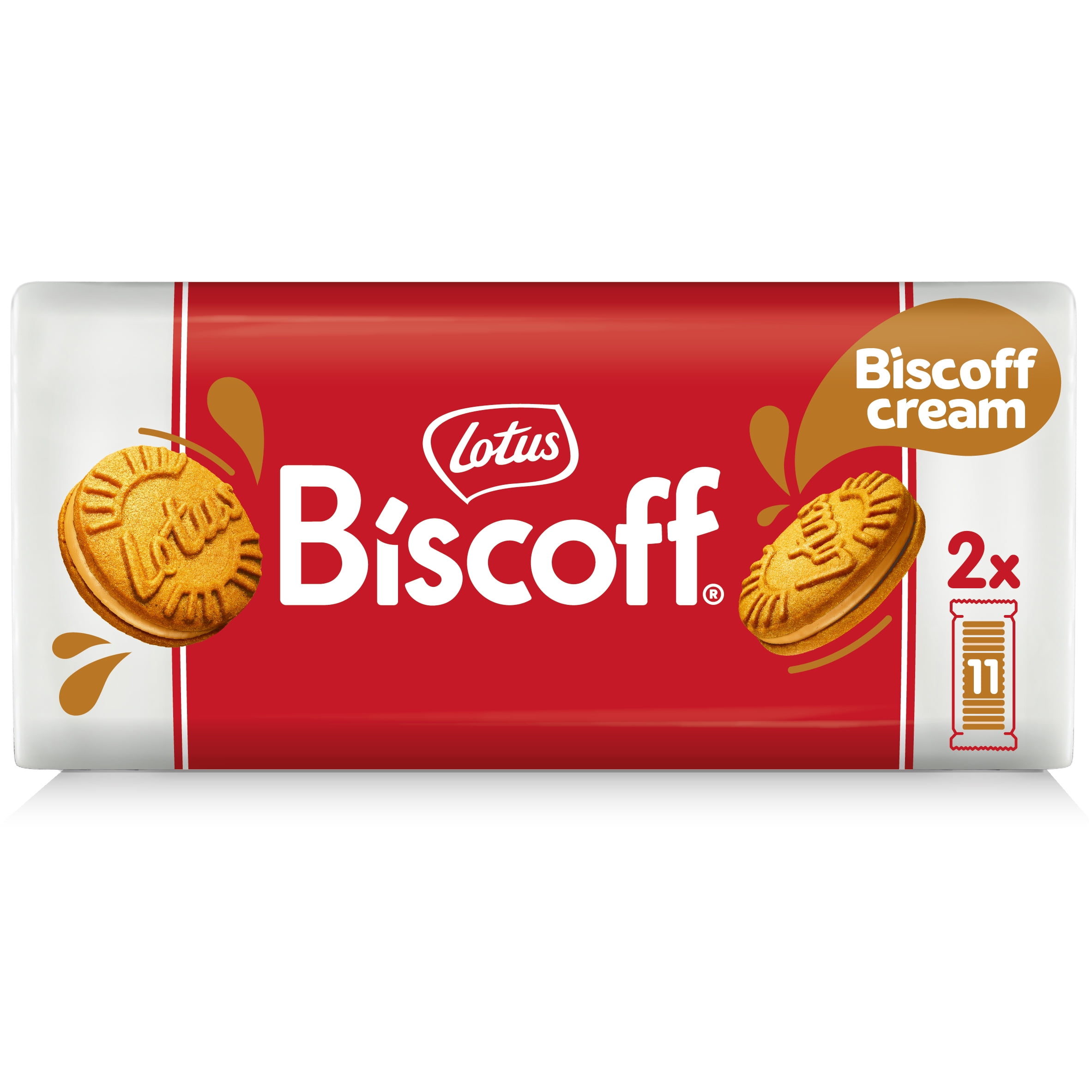 Biscoff Sandwich Cookies, Cookie Butter Creme, 2 Fresh Packs 11 cookies per pack in Nepal at NPR