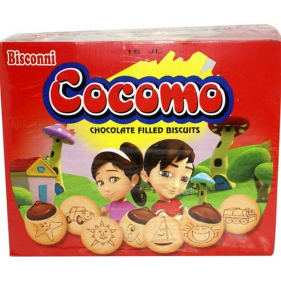 bisconni Cocomo chocolate filled biscuits 24pk