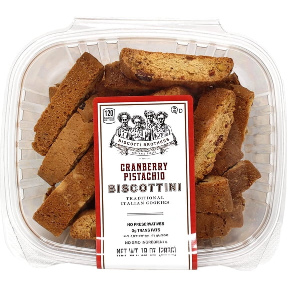 Biscotti Brothers Cranberry Pistachio Biscottini, 10.0 OZ