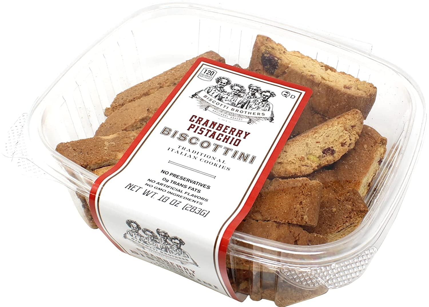 Biscotti Brothers Bakery Cranberry Pistachio Biscottini, 10 Ounce