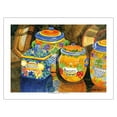 thumbnail image 1 of Biscotti Jars - Tuscany Italy - Italian Almond Cookies - From an Original Watercolor Painting by Robin Wethe Altman - Fine Art Matte Paper Print (Unframed) 18x24in, 1 of 4
