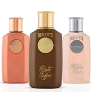 Biscotti Melon Misk, Date Toffee & Caramel Pop Eau de Parfum Sprays 100ml 3.4 oz by Khadlaj Bundle