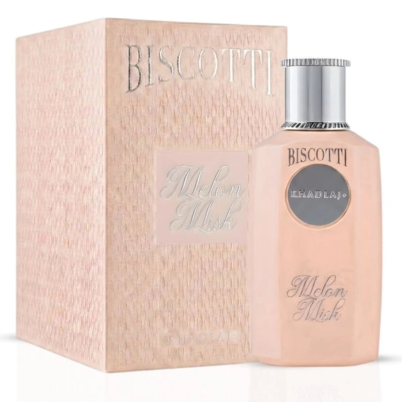 Biscotti Melon Misk Eau de Parfum Spray 100ml (3.4 oz) by Khadlaj Perfumes
