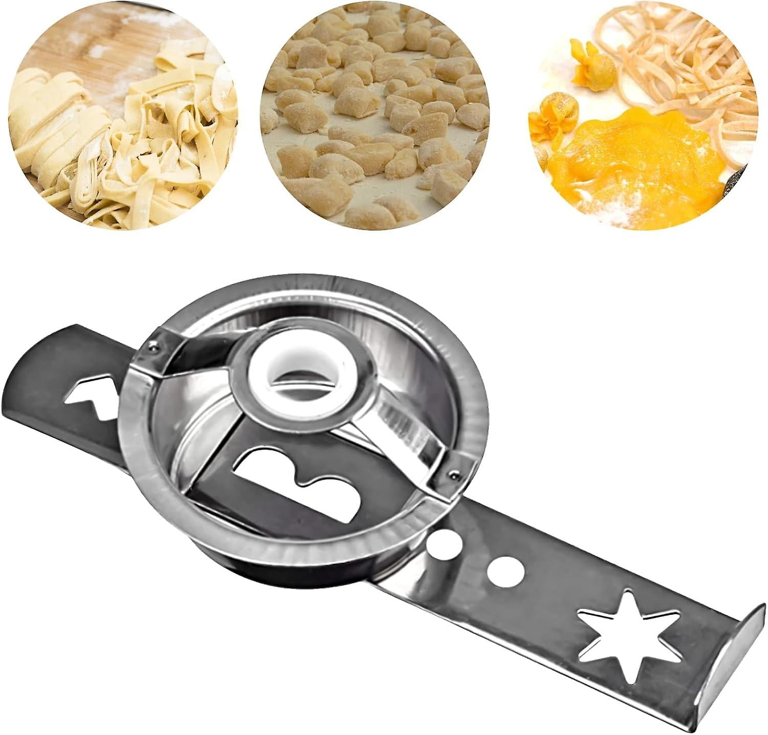 Biscuit Attachment for Bosch Meat Mincer MUM4MUM5, Stainless Steel