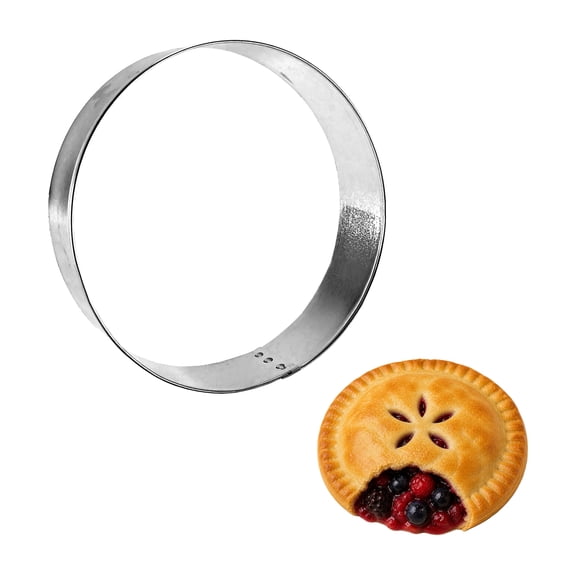 Biscuit Circle Cookie Cutter 4 inches O1298 - The Cookie Cutter Shop - Tin Plated Steel Cookie Cutter
